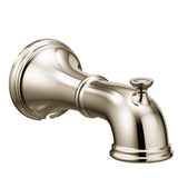 Moen - Belfield Diverter Tub Spout Faucet, Polished Nickel - Polished Nickel