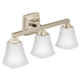 Moen - Polished Nickel Three Globe Bath Light - Polished Nickel