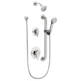 Moen - Chrome transfer Posi-Temp(R) all-metal trim kits - Chrome