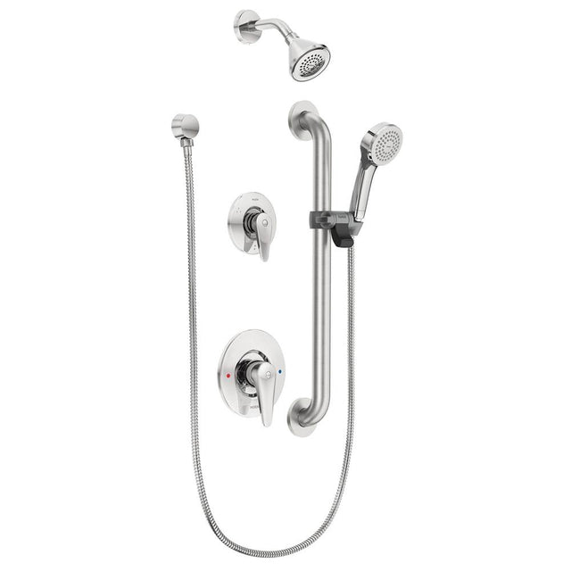 Moen - Chrome transfer Posi-Temp(R) all-metal trim kits - Chrome