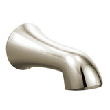 Moen - Wynford Replacement Tub Non-Diverter Spout 1/2-Inch Slip Fit Connection, Polished Nickel - Polished Nickel
