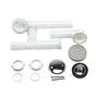 Moen - Tub/Shower Assembly with Lift-N-Drain, 1-1/2 in, Threaded Shoe, PVC, Chrome - Chrome