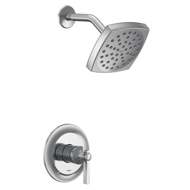 Moen - Flara M-CORE 2-Series Eco Performance 1-Handle Shower Trim Kit in Chrome (Valve Sold Separately) - Chrome