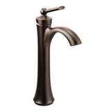 Moen - Wynford One-Handle High Arc Vessel Bathroom Faucet, Oil Rubbed Bronze - Oil Rubbed Bronze