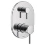 Moen - Align M-CORE 3-Series 2-Handle Shower Trim with Integrated Transfer Valve in Chrome (Valve Sold Separately) - Chrome