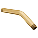 Moen - Moen 123815 Bent Shower Arm, Brushed Gold - Brushed Gold