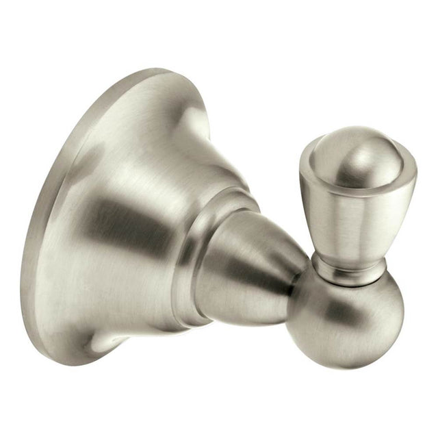 Moen - Brushed Nickel Single Robe Hook - Brushed Nickel