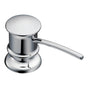 Moen - Deck Mounted Kitchen Soap Dispenser with Above the Sink Refillable Bottle, Chrome - Chrome