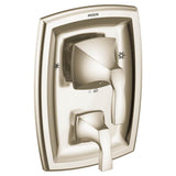 Moen - Voss Posi-Temp with Built-in 3-Function Transfer Valve Trim Kit, Valve Required, Polished Nickel - Polished Nickel