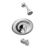 Moen - Chateau Posi-Temp Eco-Performance Shower Trim Kit, Valve Required, Chrome - Chrome