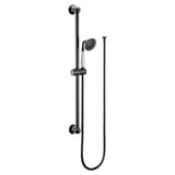 Moen - WEYMOUTH HH SHOWER W/ SLIDEBAR EP BL - Matte Black