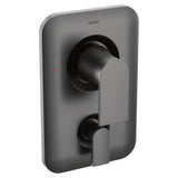 Moen - Genta LX Posi-Temp with Built-in 3-Function Transfer Valve Trim Kit, Valve Required, Matte Black - Matte Black
