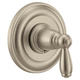 Moen - Brantford 1-Handle M-CORE Transfer Valve Trim Kit in Brushed Nickel (Valve Sold Separately) - Brushed Nickel