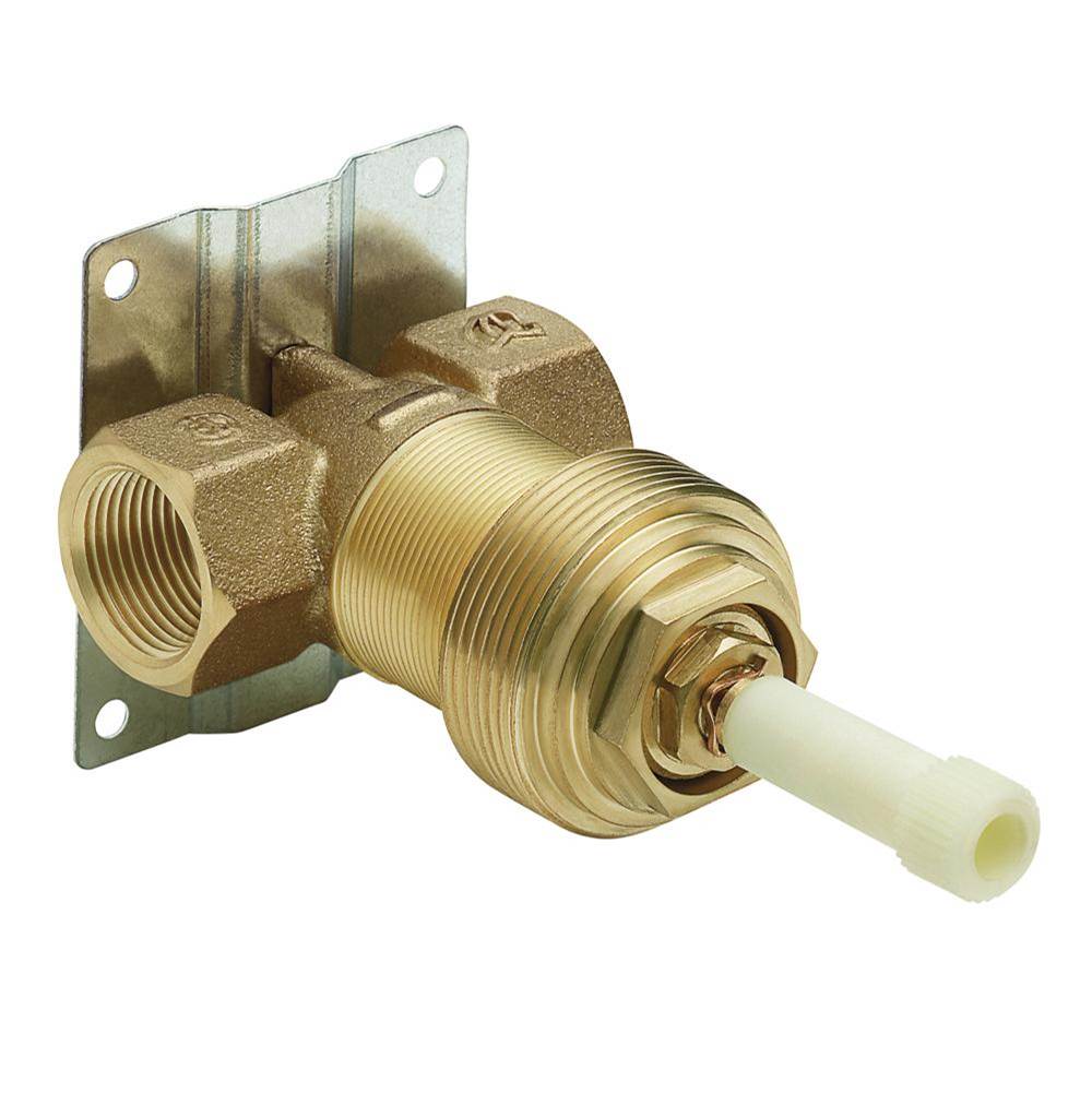 Moen - ExactTemp Volume Control Shower Rough-in Valve, 3/4-Inch IPS Connection - Unfinished