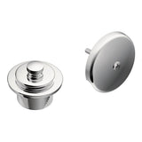Moen - Push-N-Lock Metal Tub and Shower Drain Kit with 1-1/2 Inch Threads , Chrome - Chrome