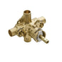 Moen - Rough-In Posi-Temp Pressure Balancing Cycling 4-Port Tub and Shower Valve with Stops, 1/2-Inch CC - Unfinished