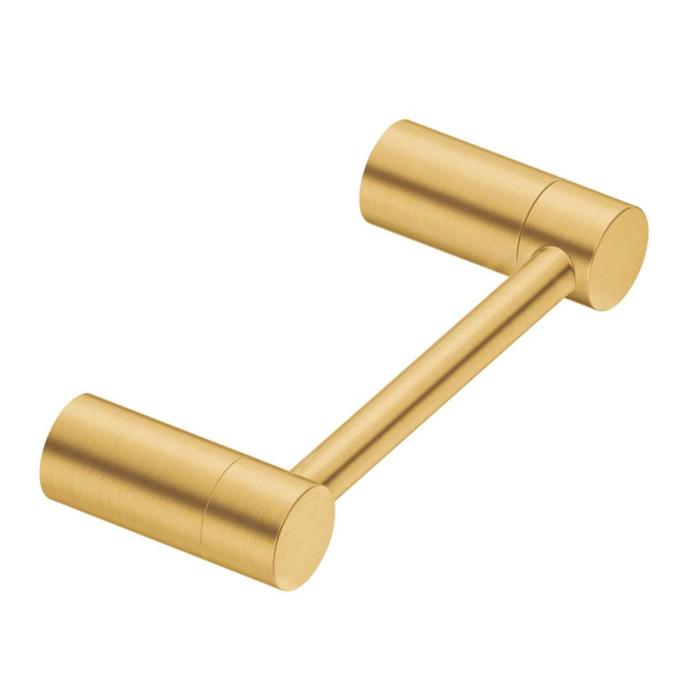 Moen - Brushed Gold Pivoting Paper Holder - Brushed Gold