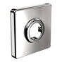 Moen - Square Shower Arm Flange, Chrome - Chrome