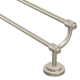 Moen - Brushed Nickel 24'' Double Towel Bar - Brushed Nickel