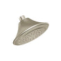 Moen - Rothbury 6-1/2'' Single-Function Showerhead with 2.5 GPM Flow Rate, Brushed Nickel - Brushed Nickel