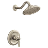 Moen - Wynford M-CORE 3-Series 1-Handle Shower Trim Kit in Brushed Nickel (Valve Sold Separately) - Brushed Nickel