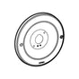 Moen - Monticello Escutcheon for Moentrol Showering valve, Chrome - Chrome