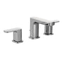 Moen - Rizon Two-Handle Widespread Bathroom Faucet, Valve Required, Chrome - Chrome
