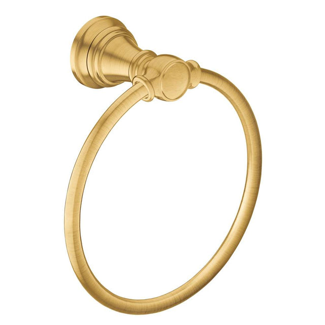 Moen - Brushed Gold Towel Ring - Brushed Gold