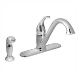 Moen - Camerist One-Handle Low Arc Kitchen Faucet, Chrome - Chrome