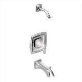 Moen - Voss Tub Shower Faucet, Chrome - Chrome