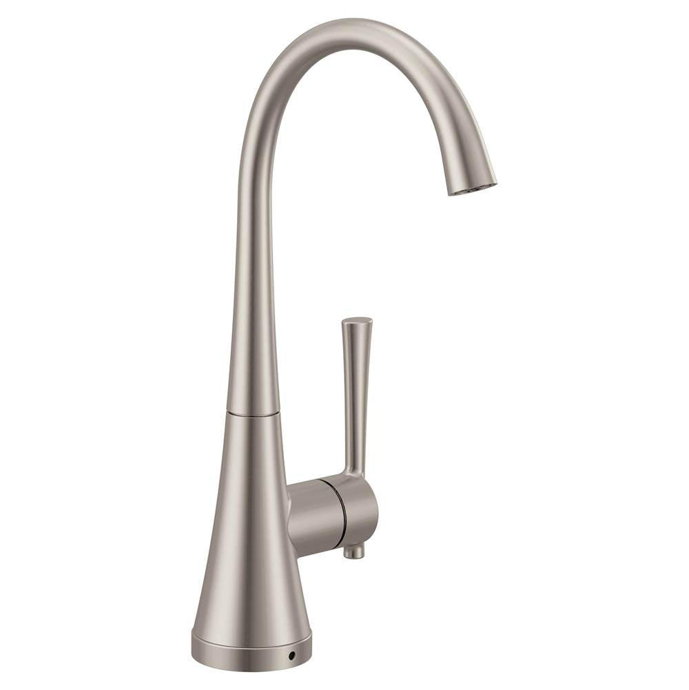 Moen - Sip Modern One-Handle High Arc Beverage Faucet in Spot Resist Stainless - Spot Resist Stainless