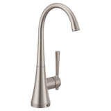 Moen - Sip Modern One-Handle High Arc Beverage Faucet in Spot Resist Stainless - Spot Resist Stainless