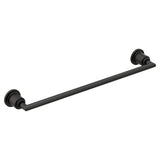 Moen - Matte Black 18'' Towel Bar - Matte Black
