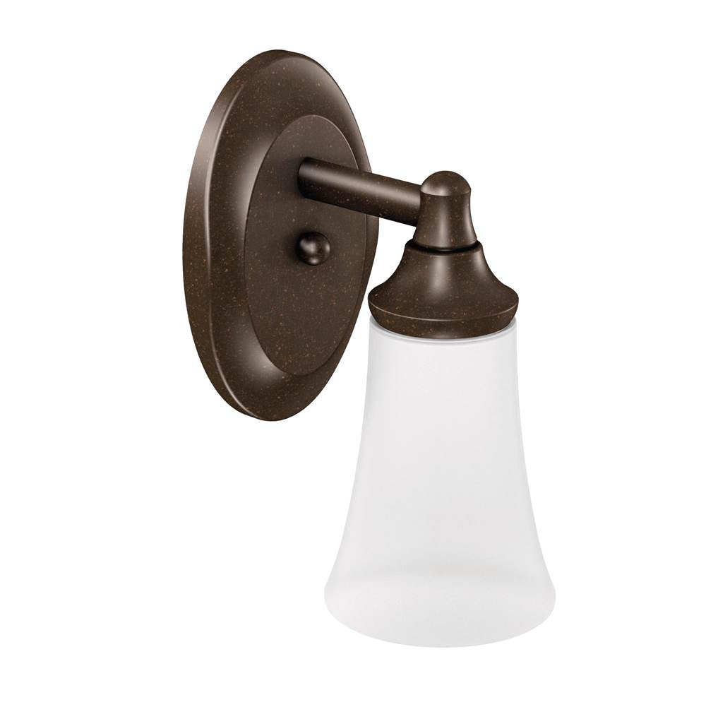Moen - Oil Rubbed Bronze One Globe Bath Light - Oil Rubbed Bronze