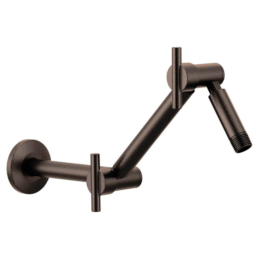 Moen - Moed Adjustable Shower Arm in Oil Rubbed Bronze - Oil Rubbed Bronze