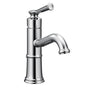 Moen - Belfield One-Handle Bathroom Sink Faucet with Drain Assembly and Optional Deckplate, Chrome - Chrome