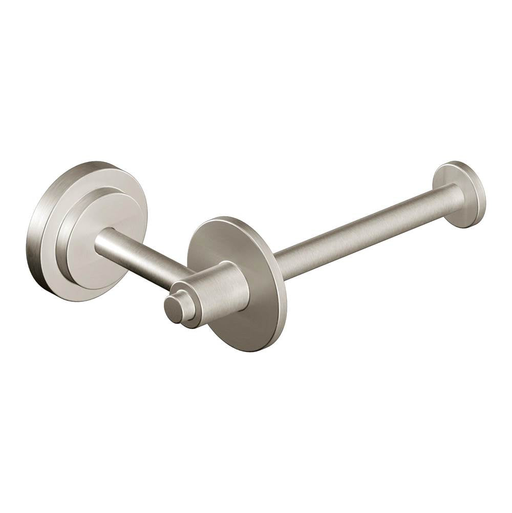 Moen - Brushed Nickel Single-Post Paper Holder - Brushed Nickel