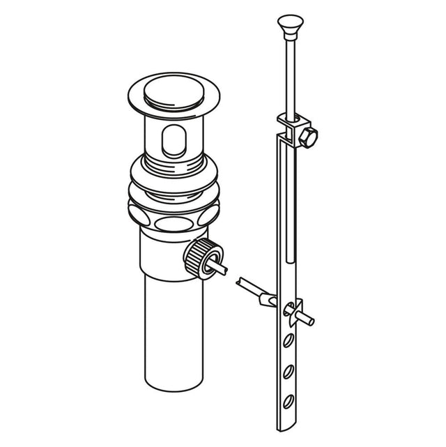 Moen - Pop-Up Waste Kit - Chrome