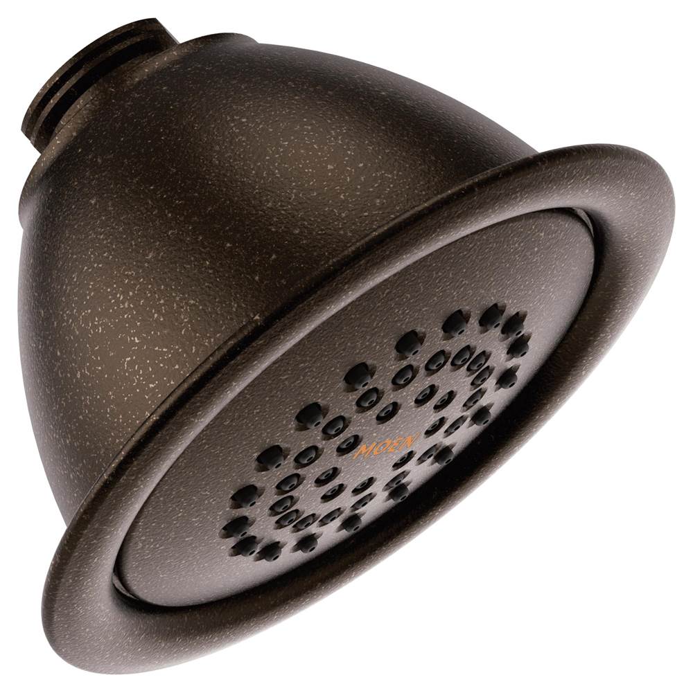 Moen - 3.75-Inch Single Function Shower Head, Oil Rubbed Bronze - Oil Rubbed Bronze