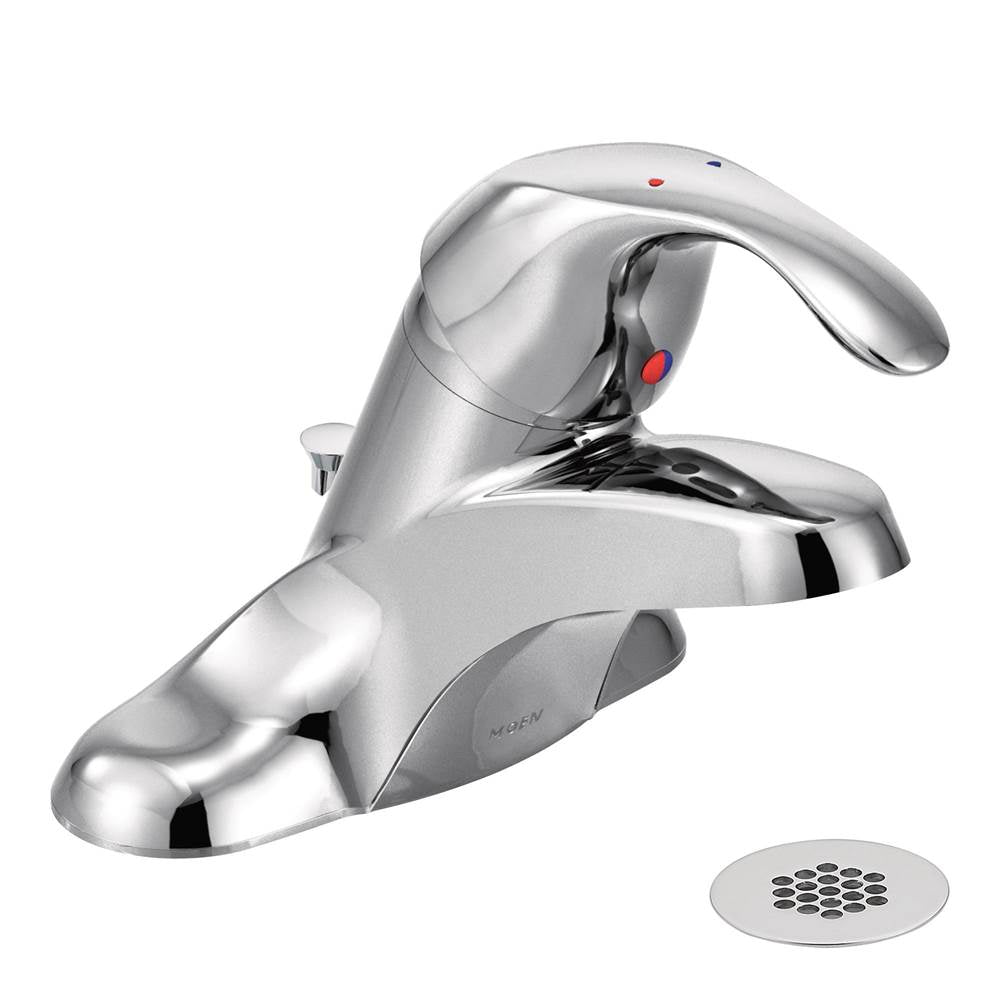 Moen - Chrome one-handle lavatory faucet - Chrome