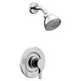 Moen - Vichy Single-Handle Eco-Performance Posi-Temp Shower Only Faucet Trim Kit in Chrome (Valve Sold Separately) - Chrome