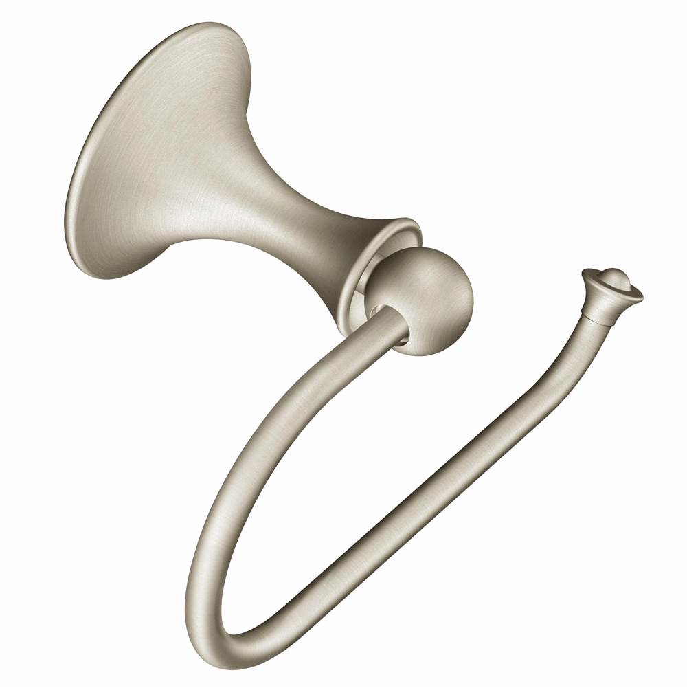 Moen - Brushed Nickel European Paper Holder - Brushed Nickel