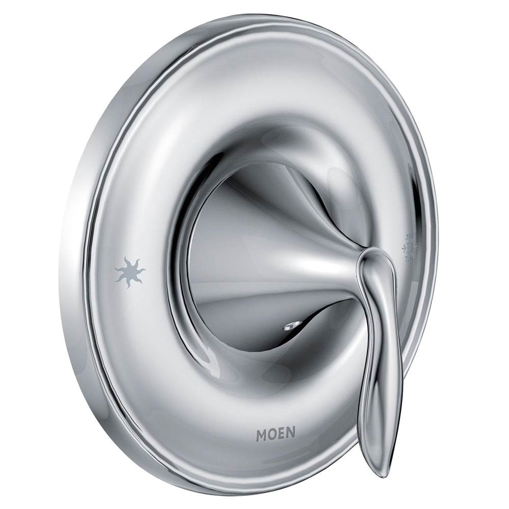 Moen - Eva Single-Handle Posi-Temp Valve Trim Kit in Chrome (Valve Sold Separately) - Chrome