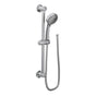Moen - Eco-Performance Handheld Showerhead with 69-Inch-Long Hose Featuring 30-Inch Slide Bar, Chrome - Chrome