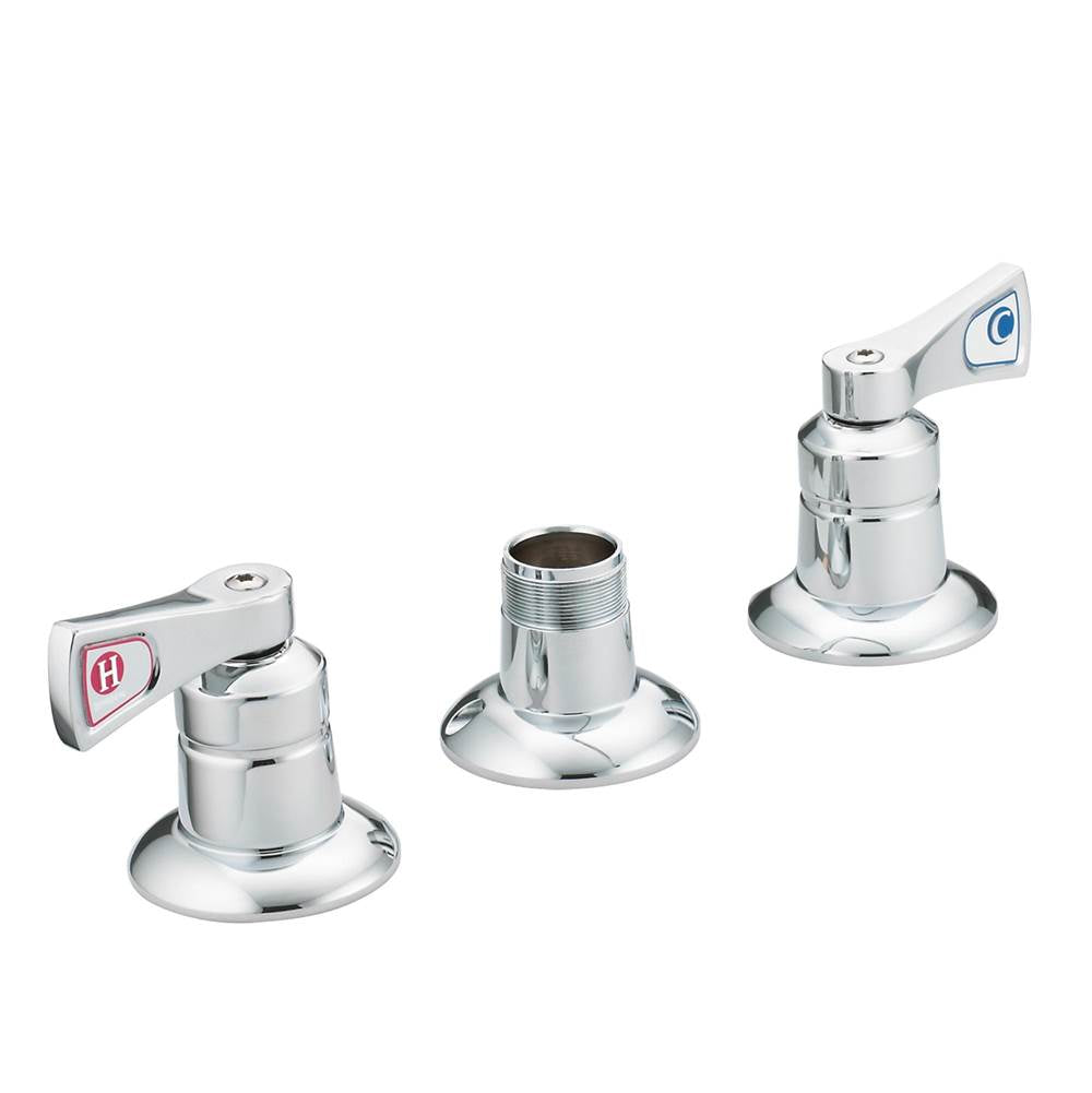 Moen - Chrome two-handle kitchen faucet - Chrome