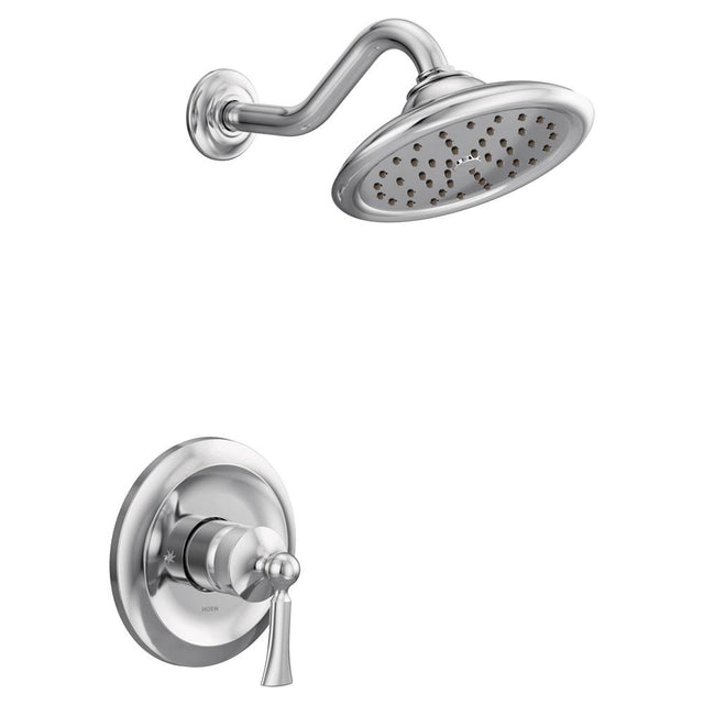 Moen - Wynford M-CORE 3-Series 1-Handle Eco-Performance Shower Trim Kit in Chrome (Valve Sold Separately) - Chrome