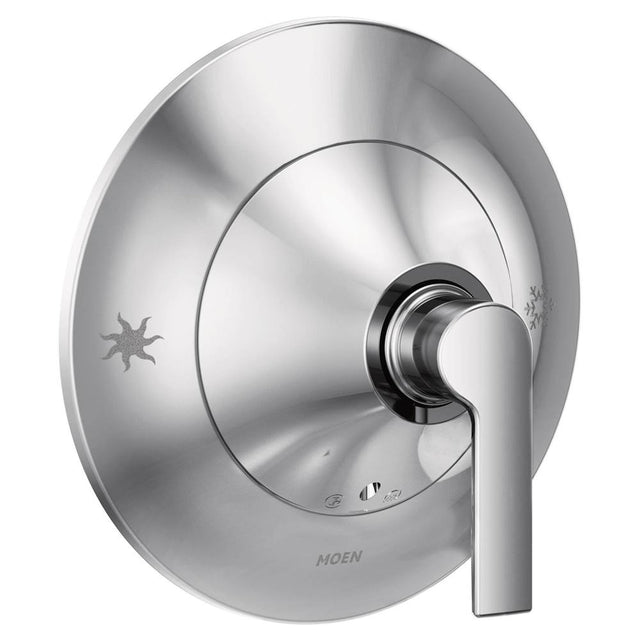 Moen - Doux Posi-Temp Valve Trim Kit, Valve Required, Chrome - Chrome