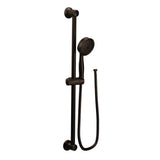 Moen - Eco-Performance Handheld Showerhead with 69-Inch-Long Hose Featuring 24-Inch Slide Bar, Oil-Rubbed Bronze - Oil Rubbed Bronze