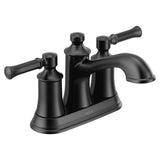Moen - Dartmoor 2-Handle Bathroom Sink Faucet in Matte Black - Matte Black