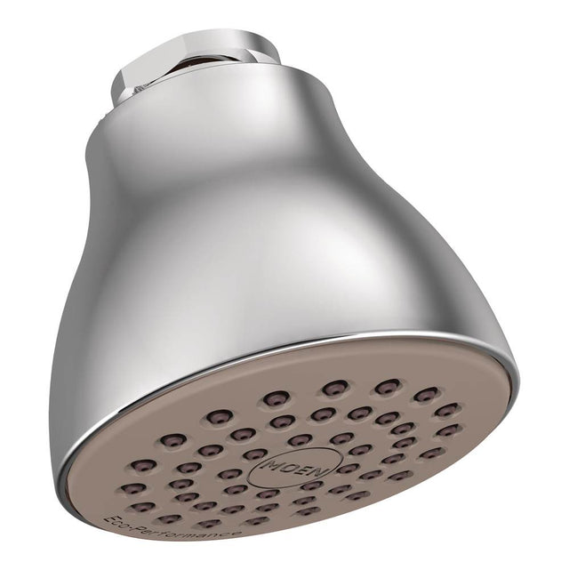 Moen - One-Function 2 1/2-Inch Diameter Spray Head Standard Showerhead, Chrome - Chrome